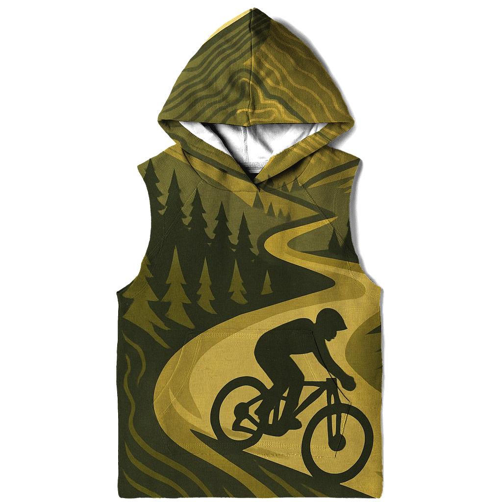Mountain Biking Trail Map hoodie styles