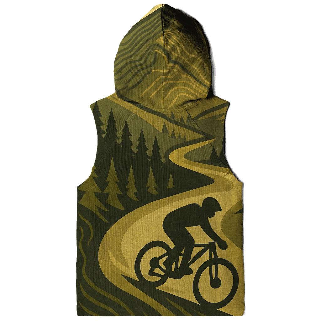 Mountain Biking Trail Map hoodie styles