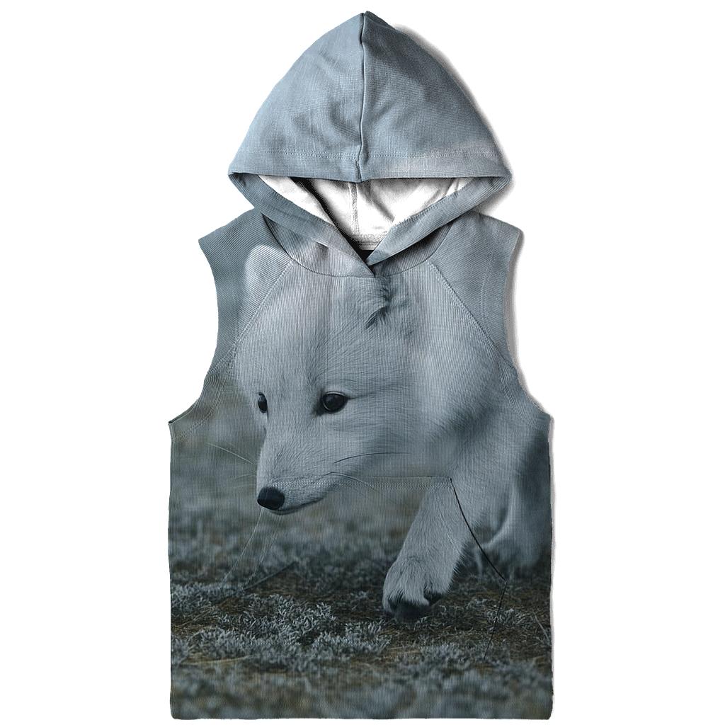 Tundra Browse — Arctic Fox heavyweight hoodies