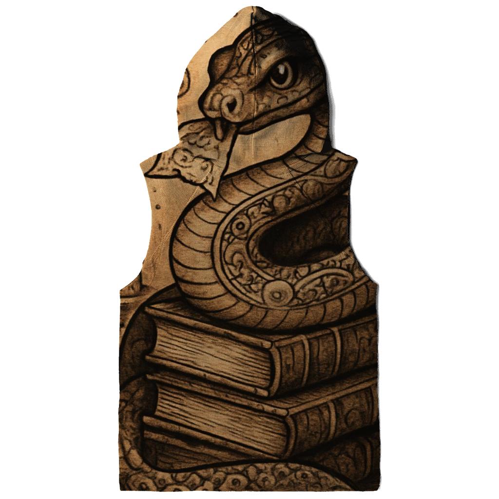 Library Ouroboros Archivist embroidered hoodies
