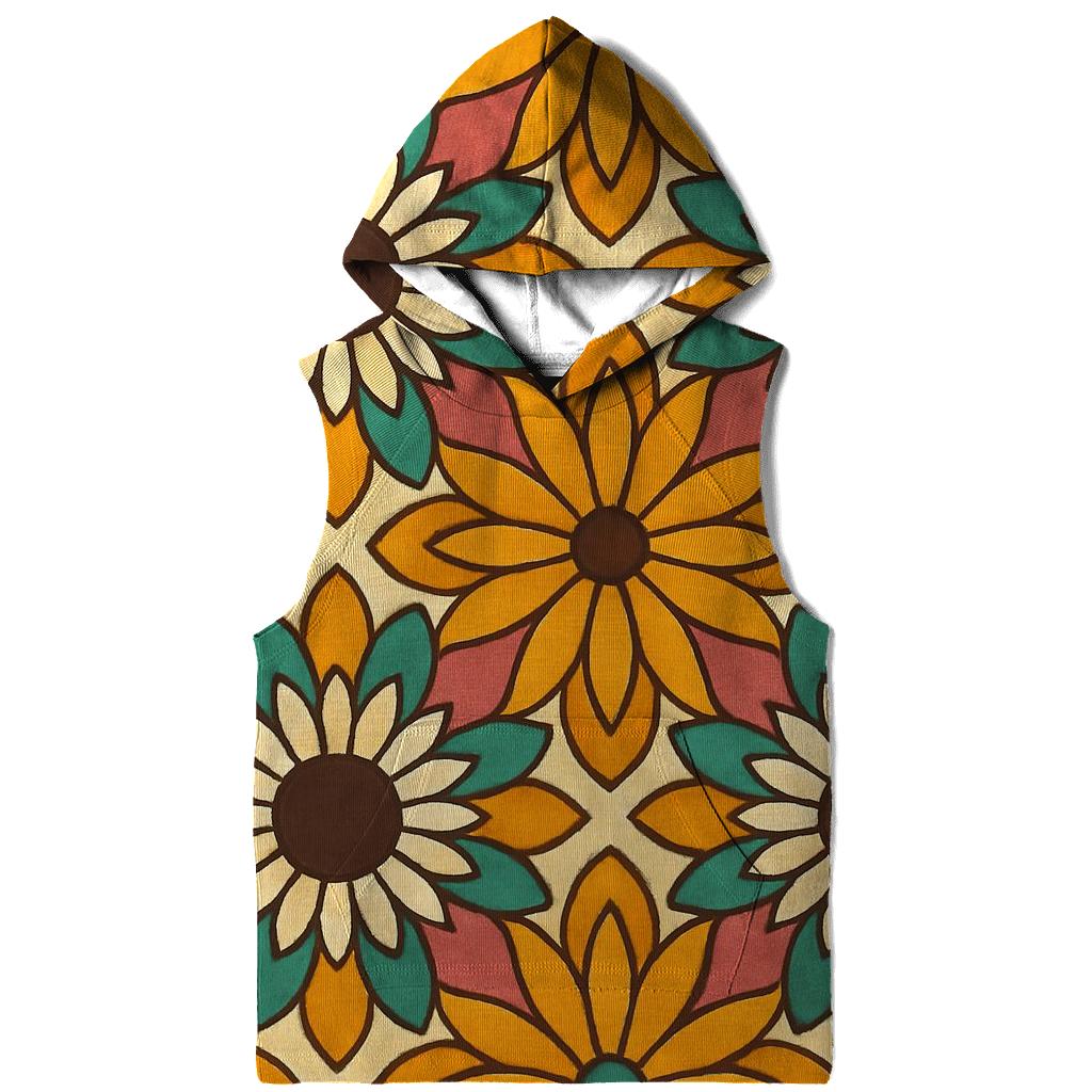Psychedelic Sunflower Burst hoodies fashion