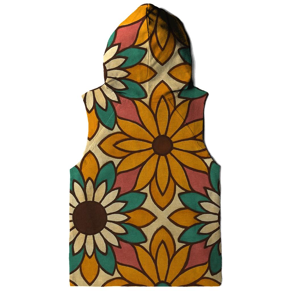 Psychedelic Sunflower Burst hoodies fashion