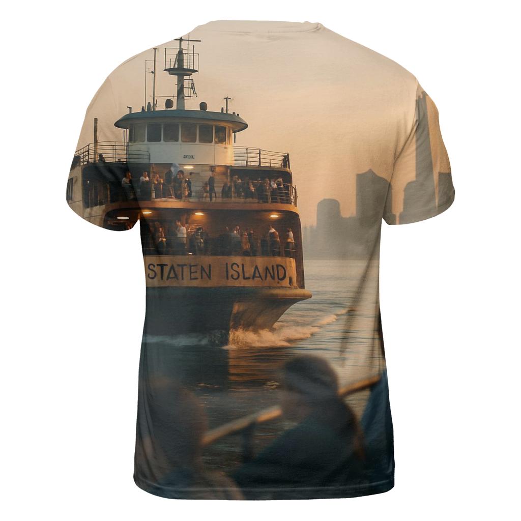 Dawn Ferry Approaching Manhattan designer pattern shirts
