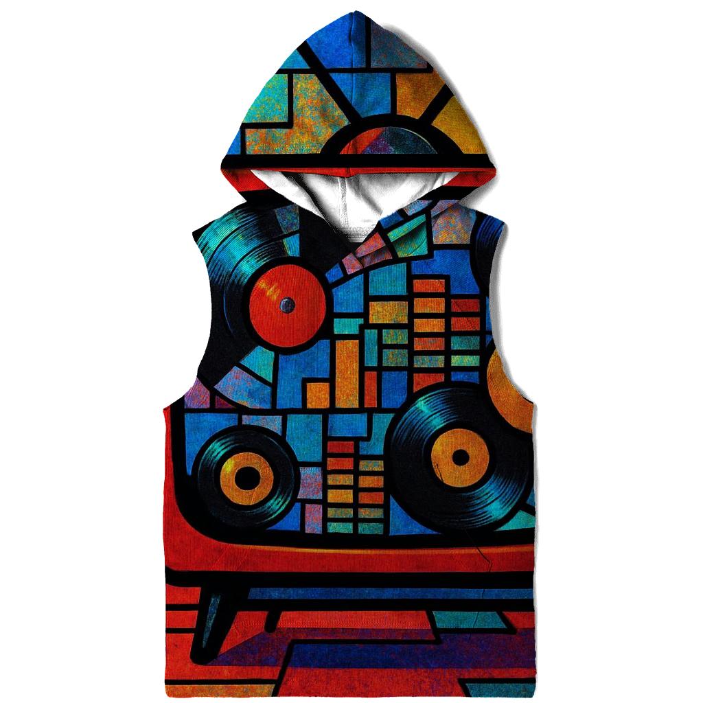Retro TV Remix premium hoodies