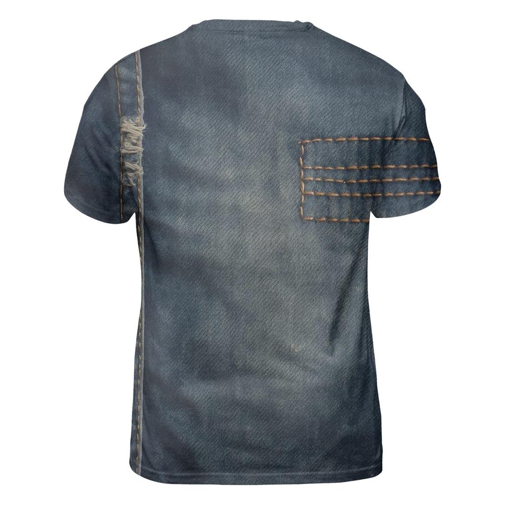 Worn Denim Texture Background designer pattern shirts