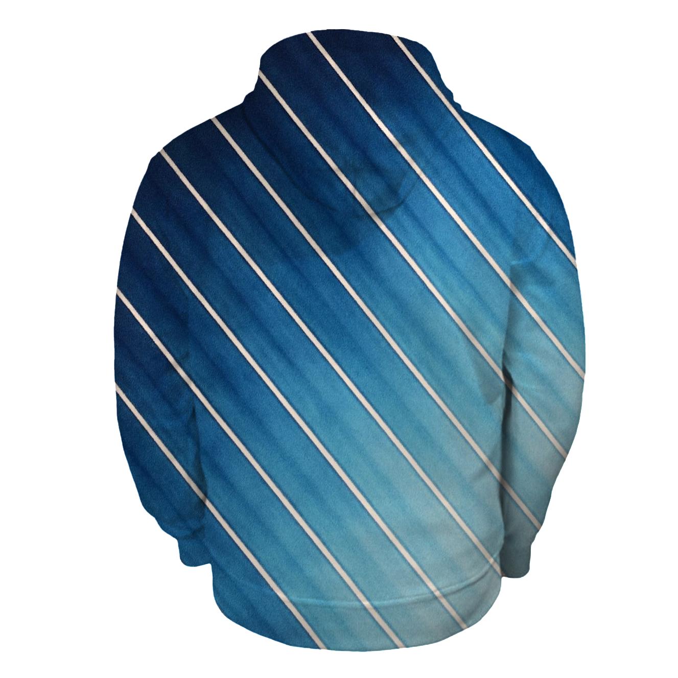 Indigo Arashi Diagonals premium hoodies