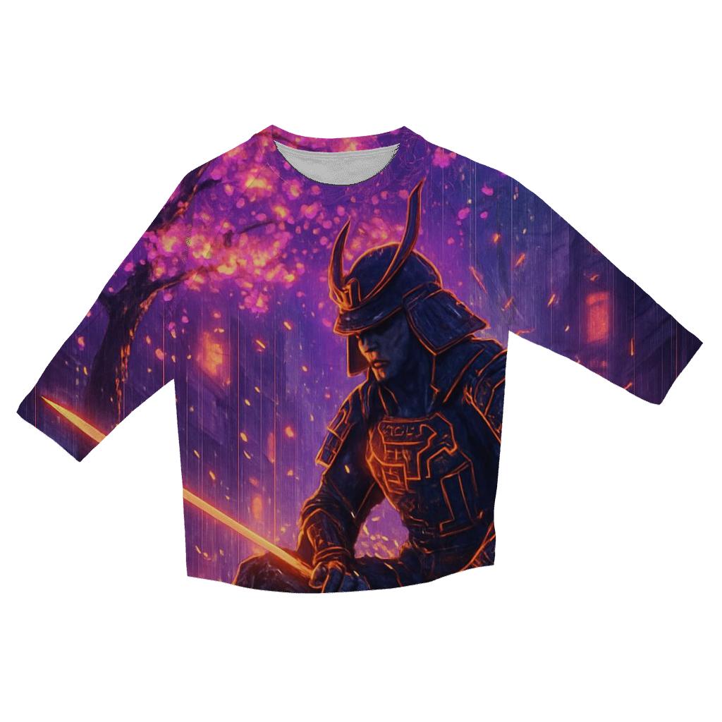 Circuit Samurai Bloom custom 3/4 sleeve shirts