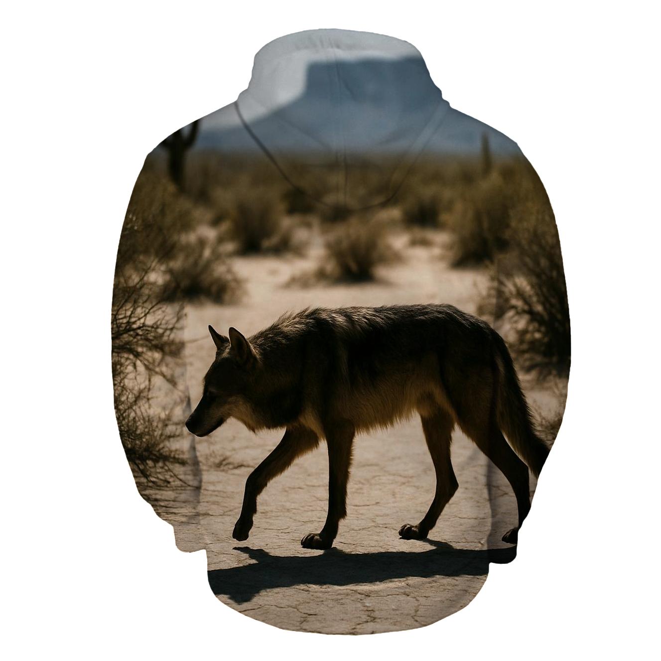 Desert Ghost At Noon zip-up hoodies