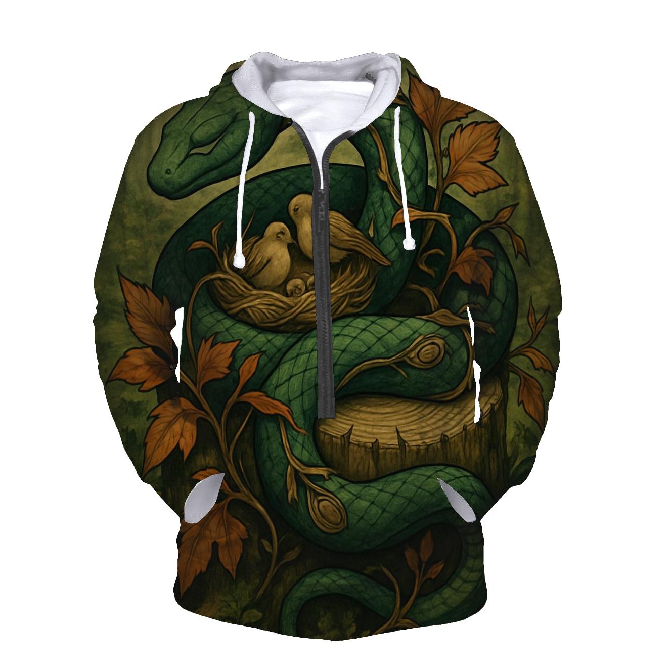 Forest Loom Ouroboros designer hoodies
