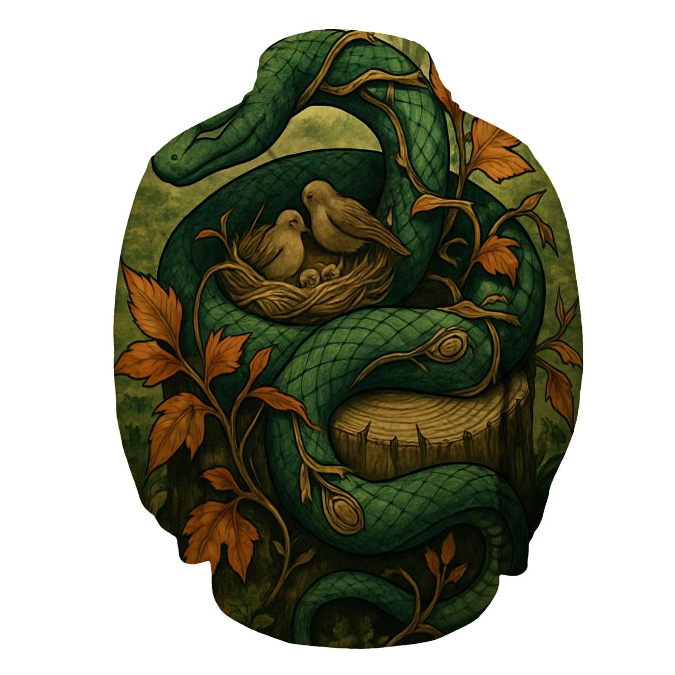 Forest Loom Ouroboros designer hoodies