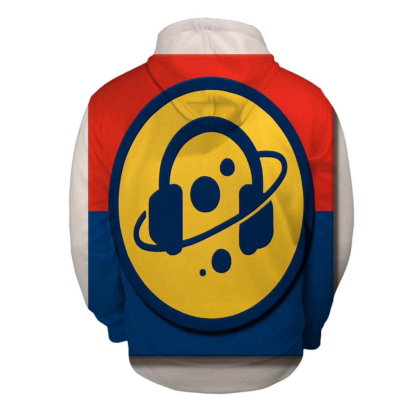 Headphone Orbit Emblem hoodies fashion