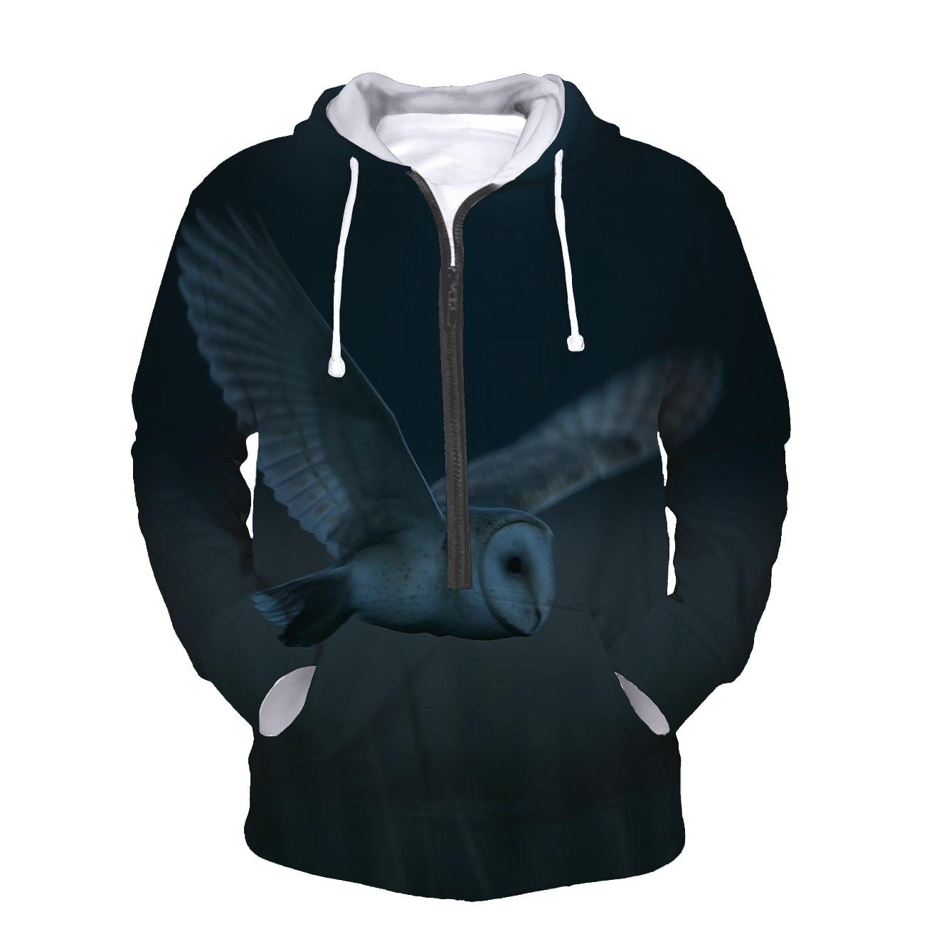 Crepuscular Glide — Barn Owl hoodie trends