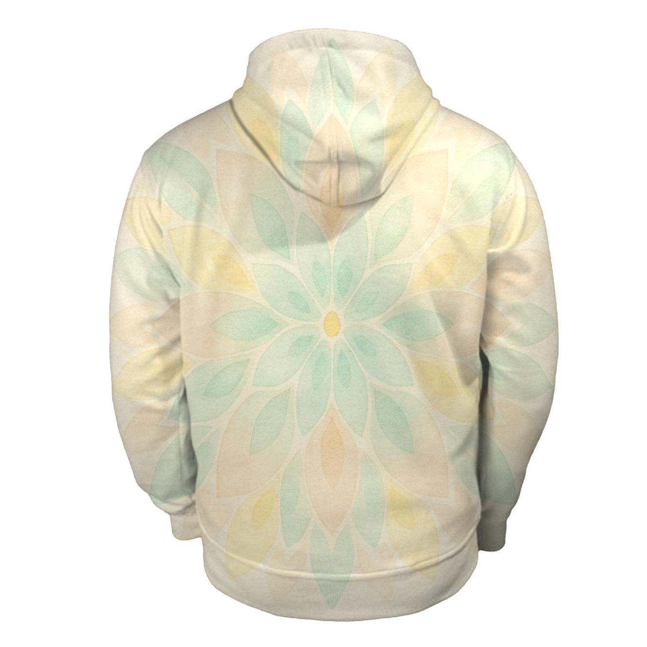 Quiet Bloom Circle heavyweight hoodies
