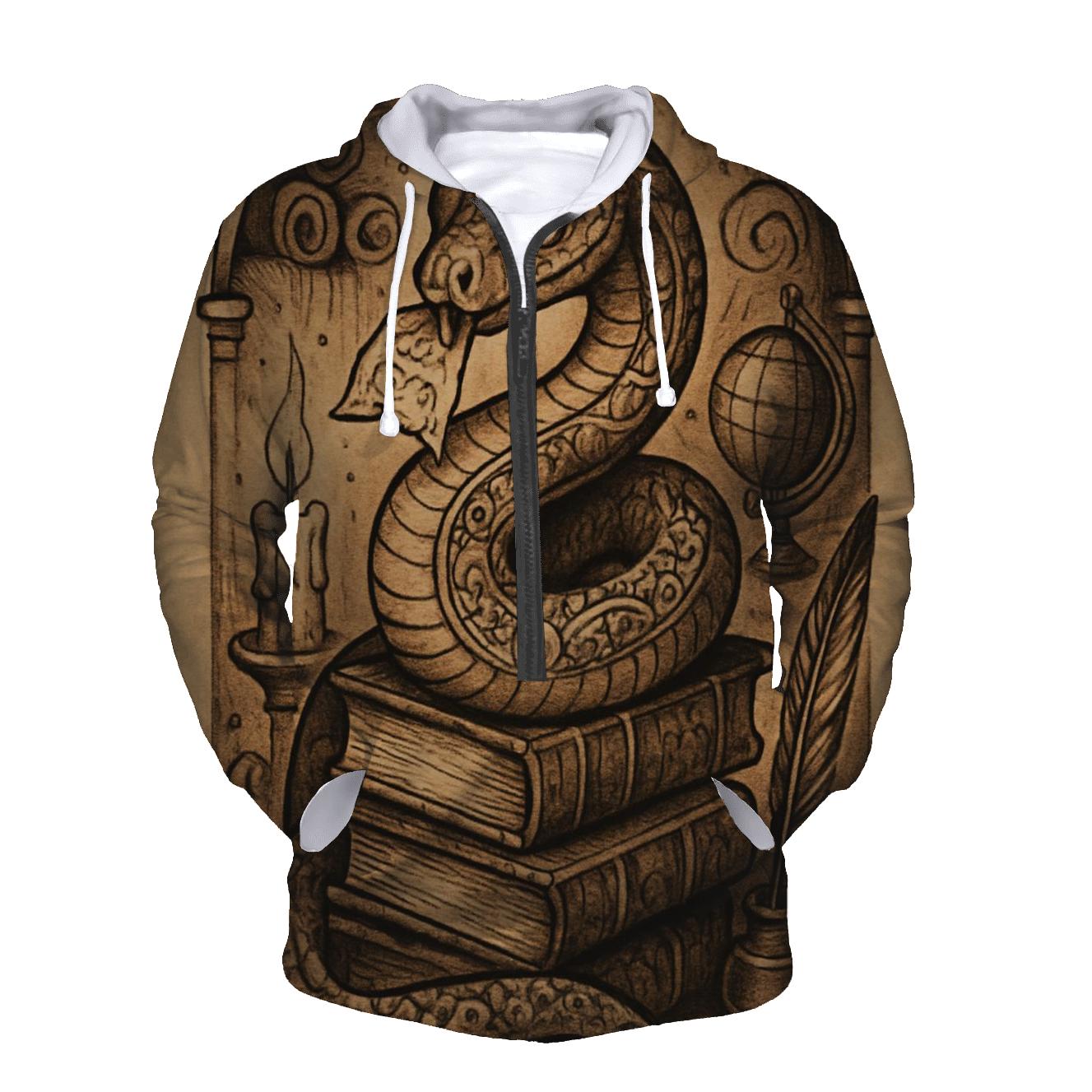 Library Ouroboros Archivist heavyweight hoodies