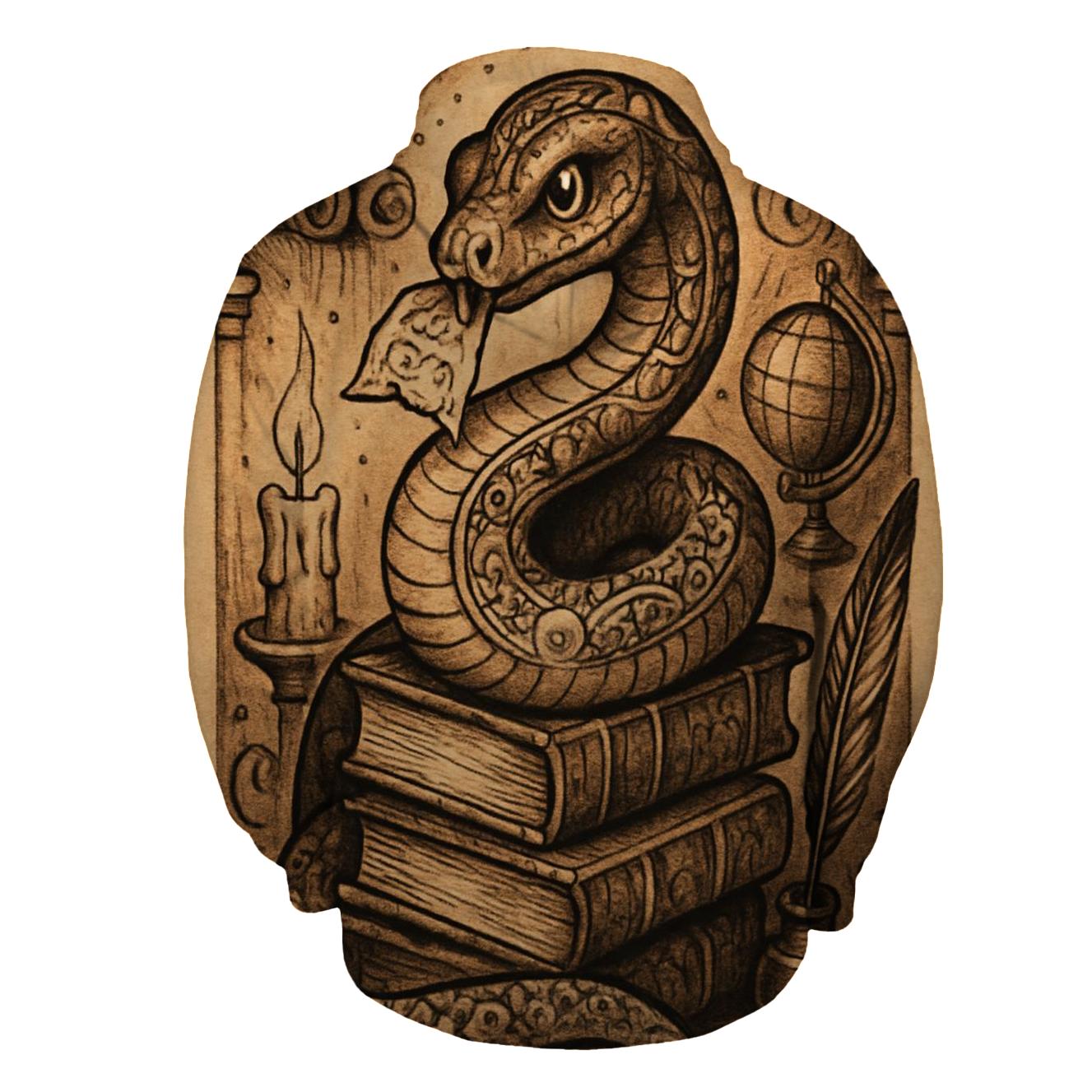 Library Ouroboros Archivist heavyweight hoodies