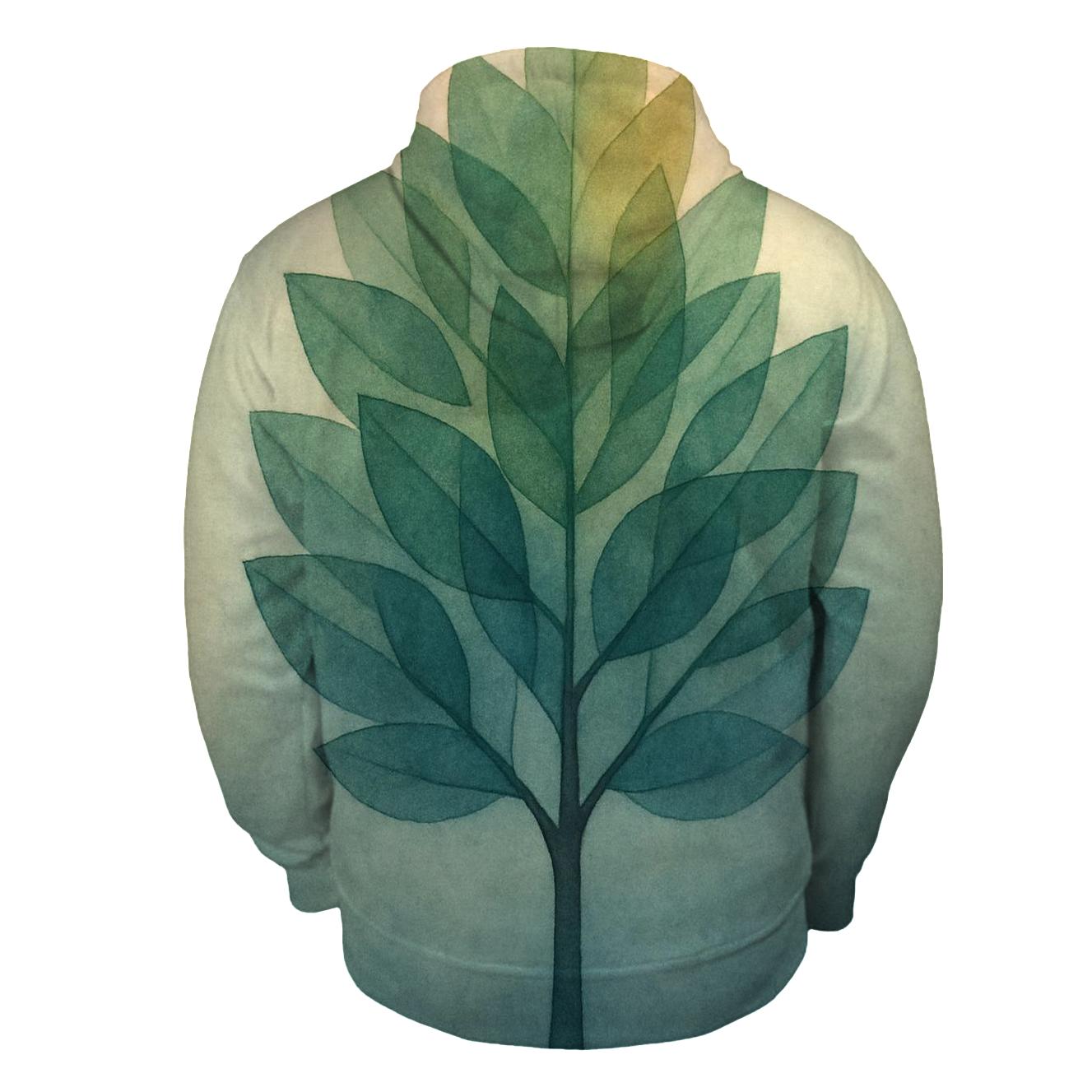 Tree Of Quiet Seasons zip-up hoodies