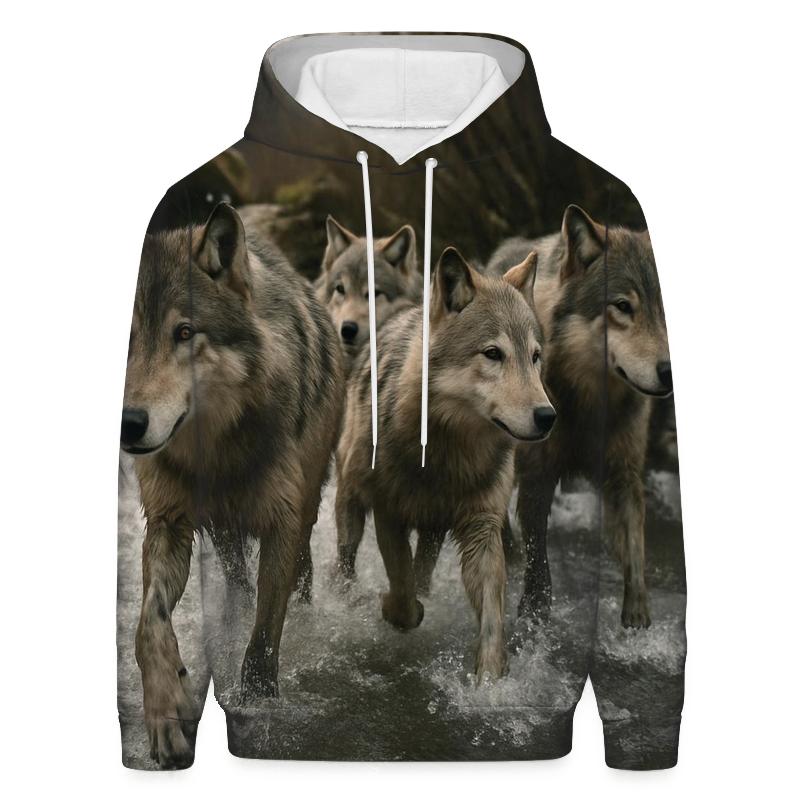 River Crossing Pack printed hoodies
