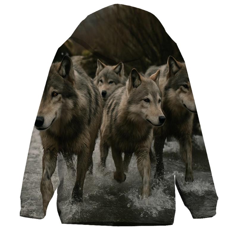 River Crossing Pack printed hoodies