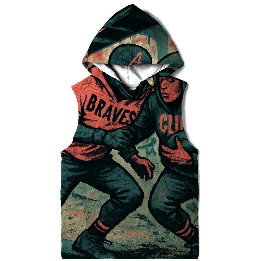 Urban Graffiti Rumble embroidered hoodies