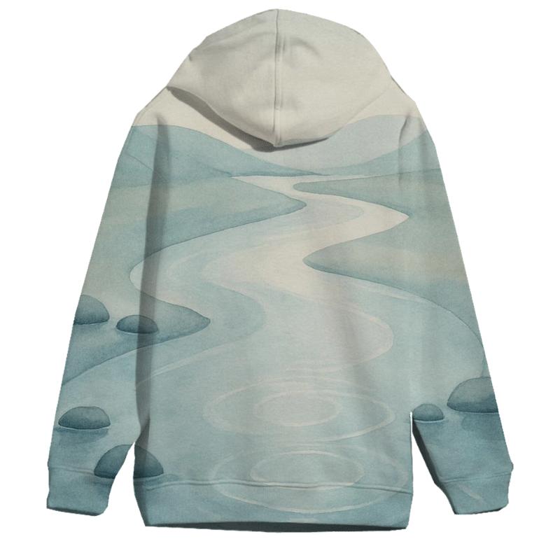 River Of Quiet Reflection custom hoodies