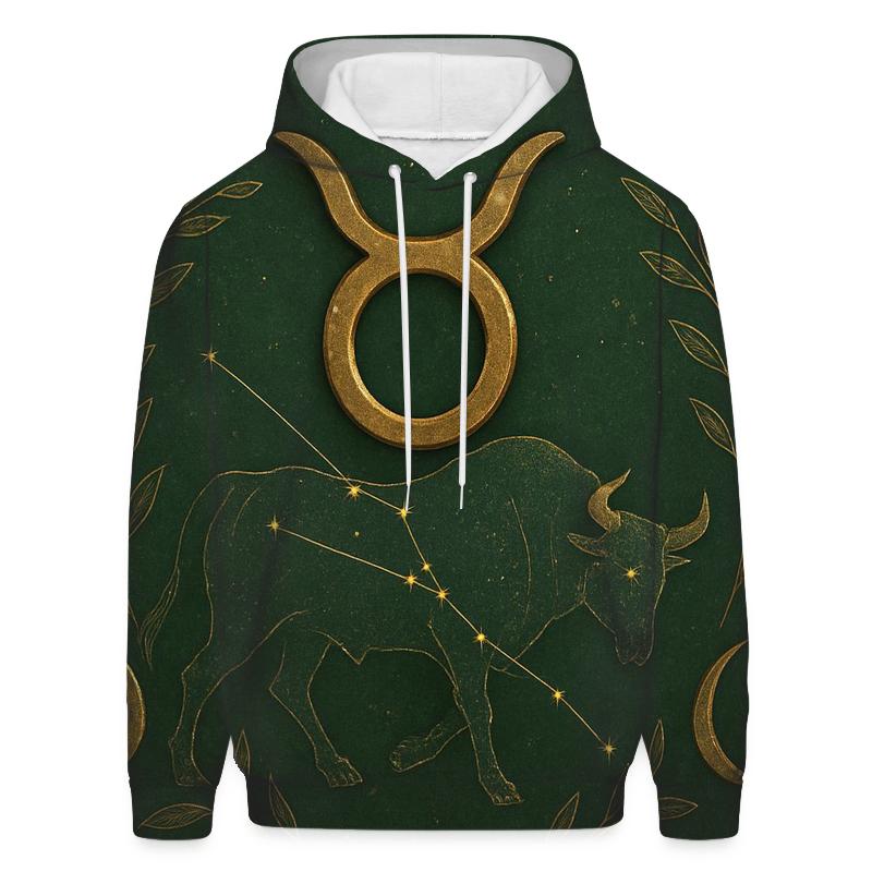 Mystic Taurus Bull Glyph Design hoodie designs