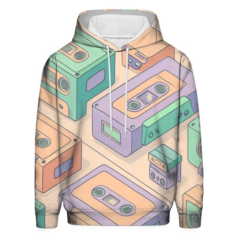 Cassette City Grid hoodie styles
