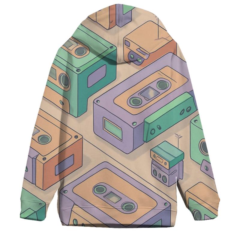Cassette City Grid hoodie styles