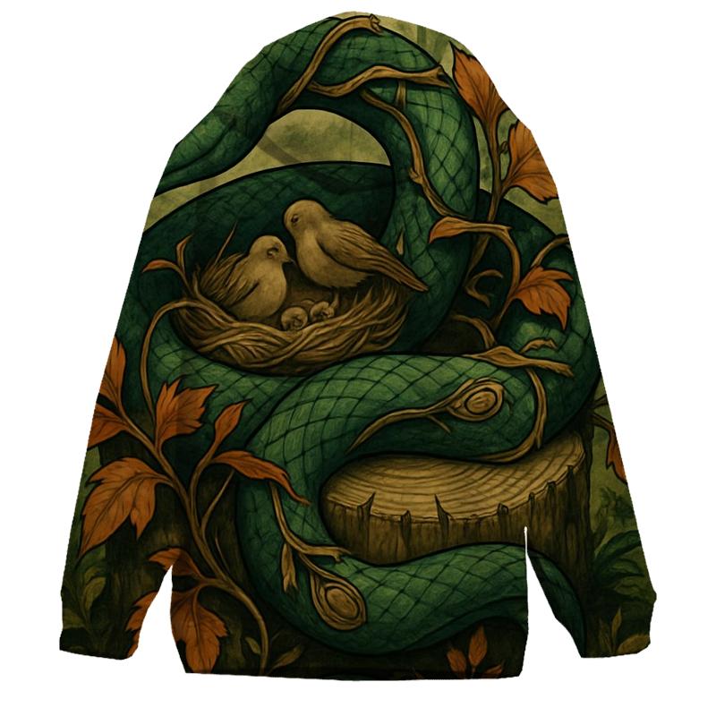 Forest Loom Ouroboros lightweight hoodies
