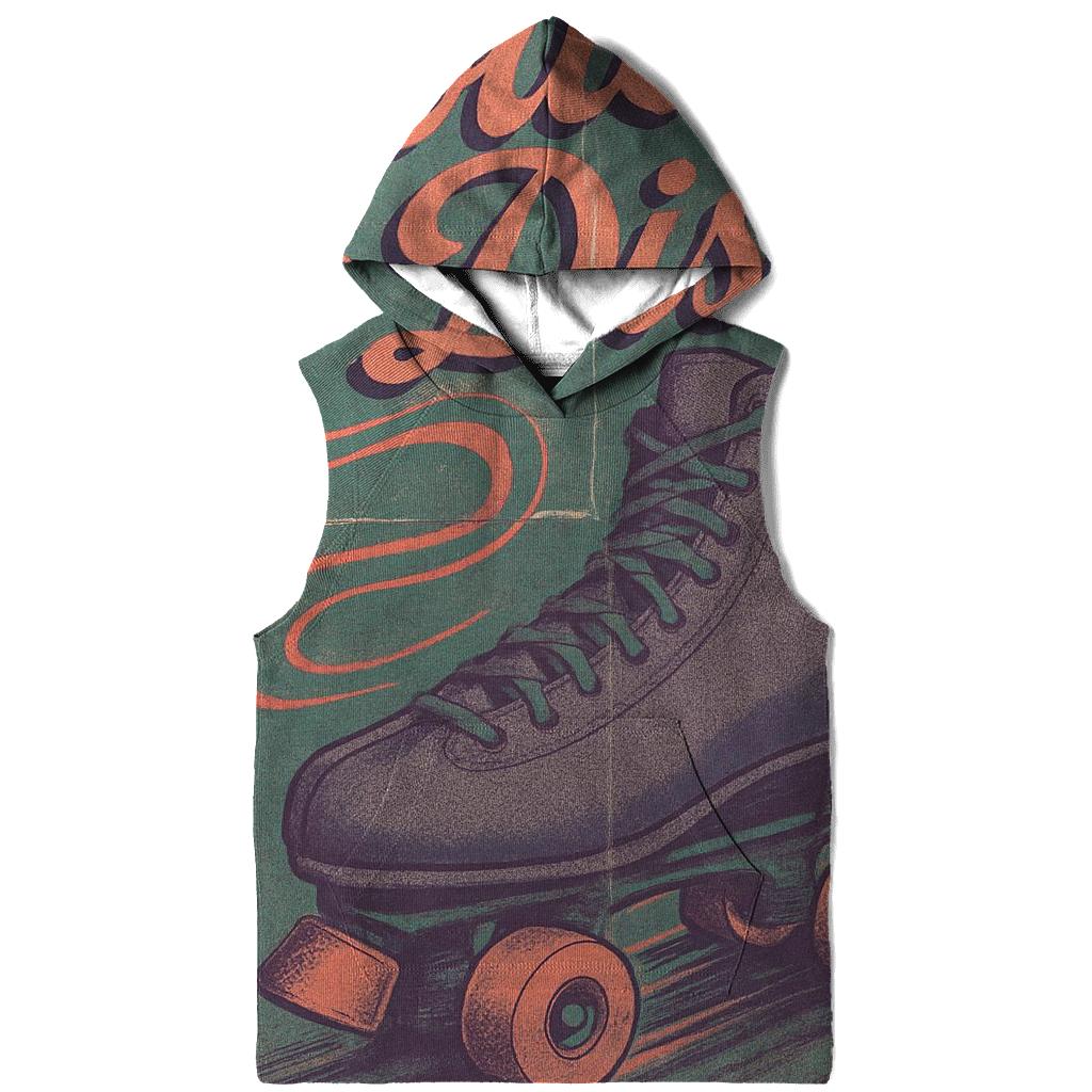 Faded Roller Rink Neon Poster designer hoodies