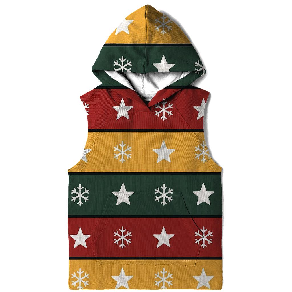 Celestial Gift Stripes printed hoodies