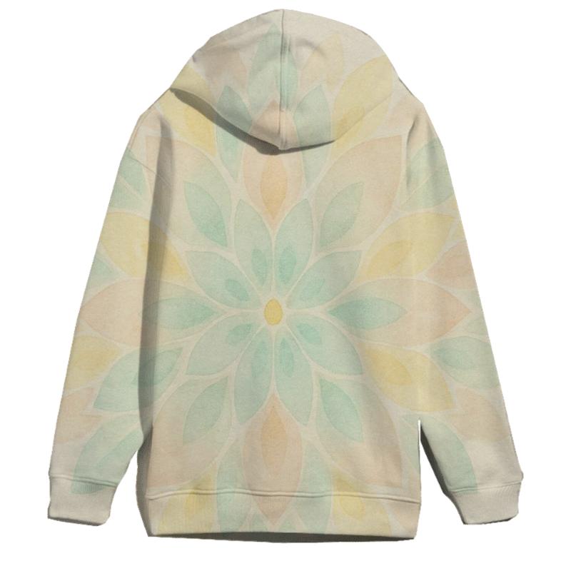 Quiet Bloom Circle custom hoodies