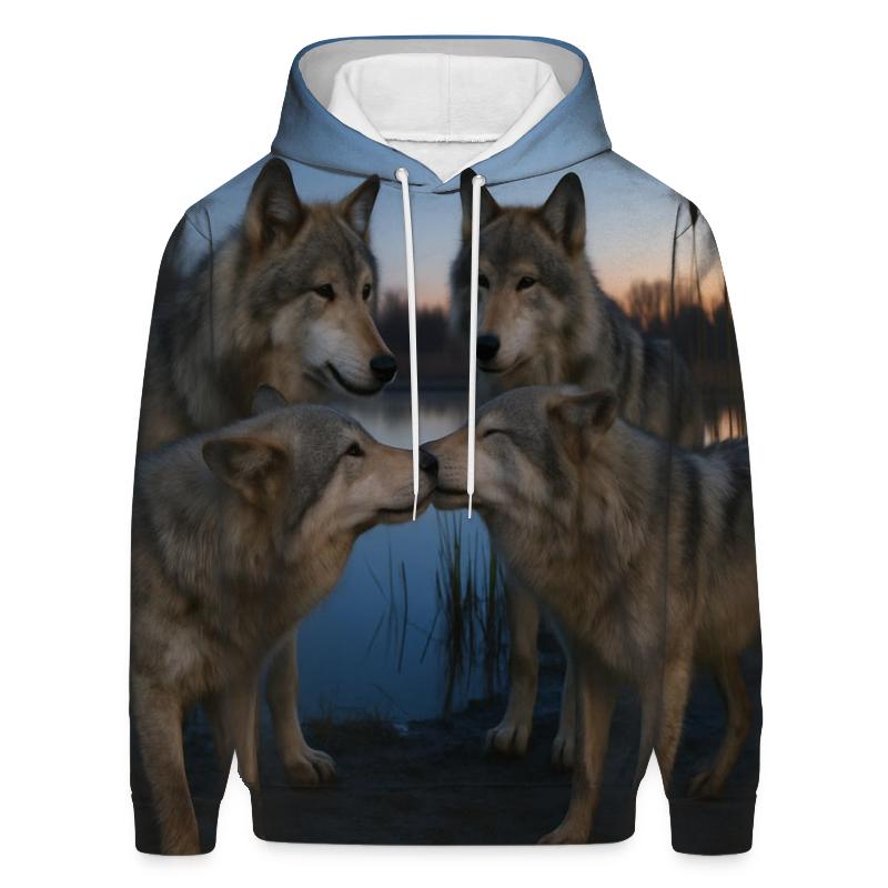 Wetland Reunion At Twilight hoodie trends