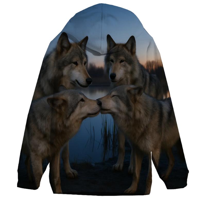 Wetland Reunion At Twilight hoodie trends