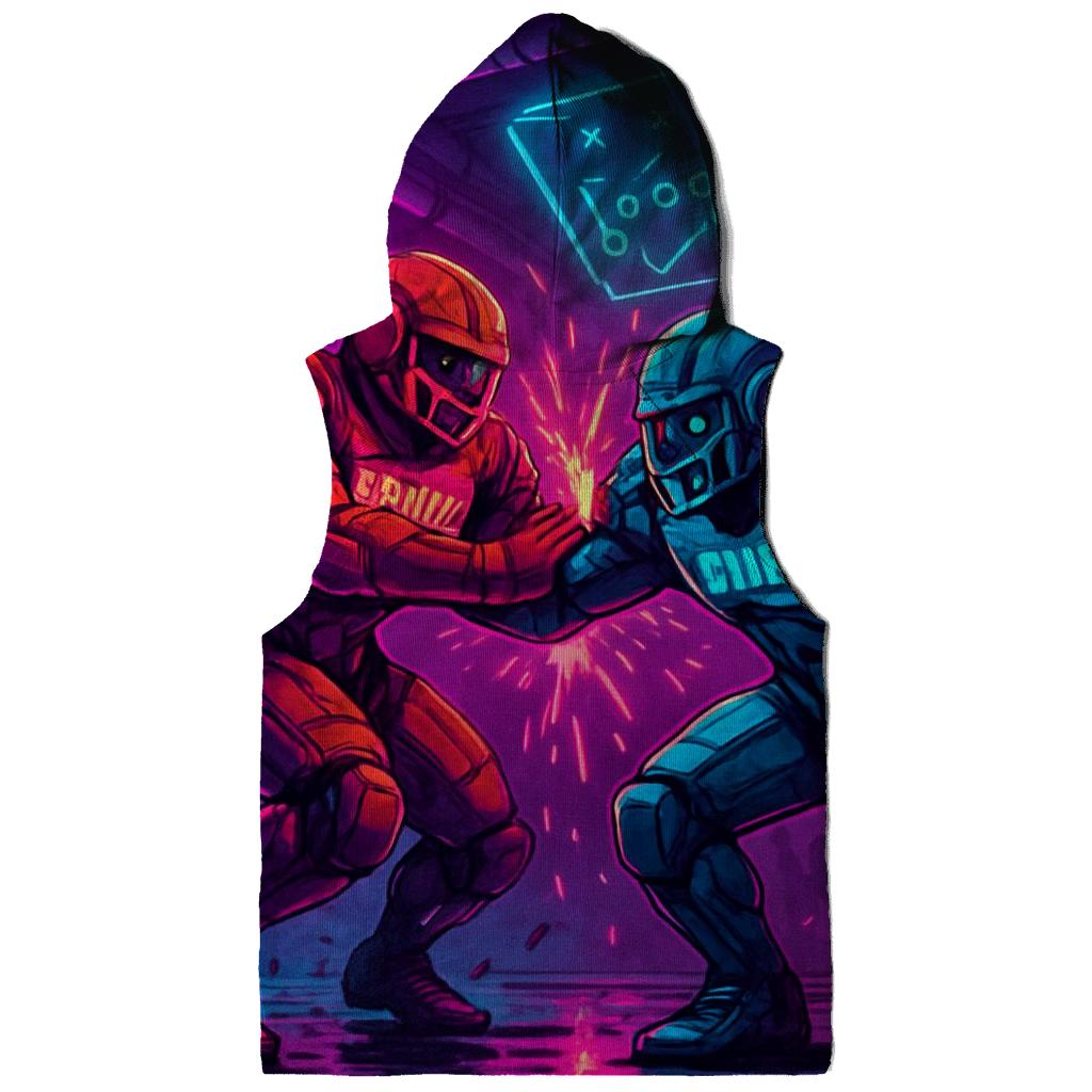Neon Underground Faceoff heavyweight hoodies