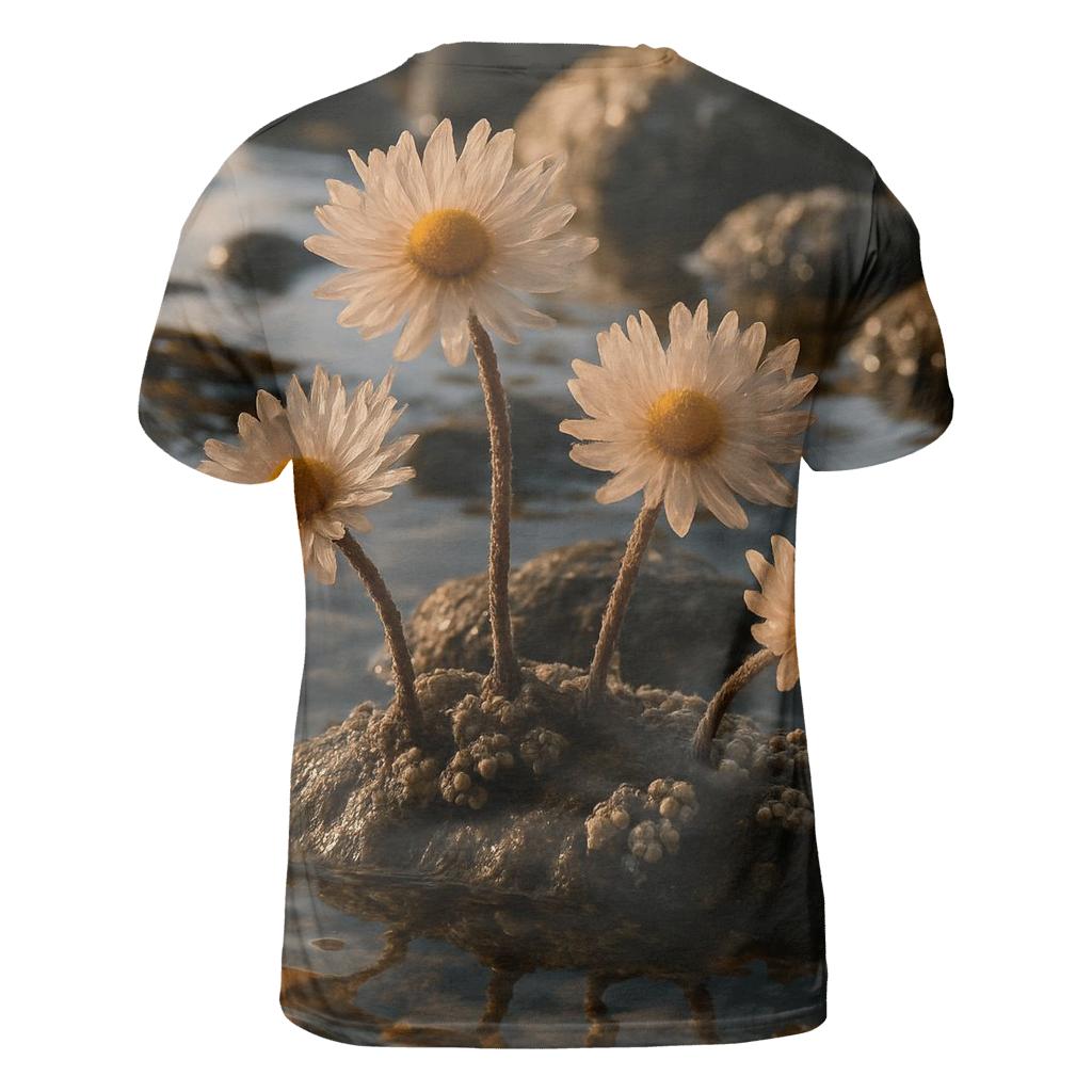 Tidal Pool Anemone Blossom statement graphic shirts
