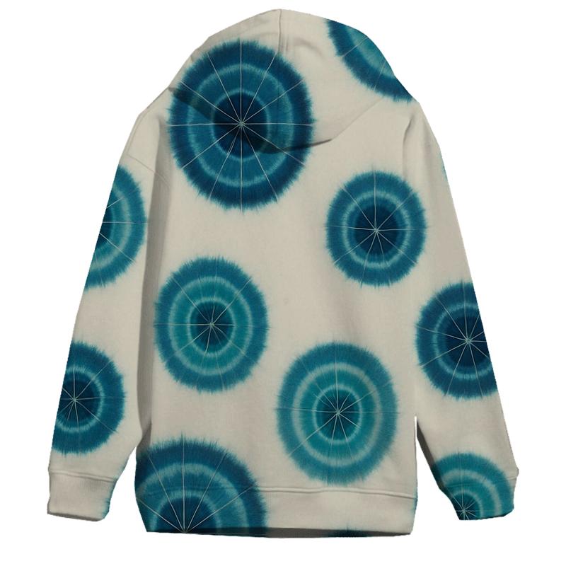 Kumo Cluster Rosettes printed hoodies