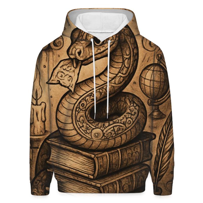 Library Ouroboros Archivist designer hoodies