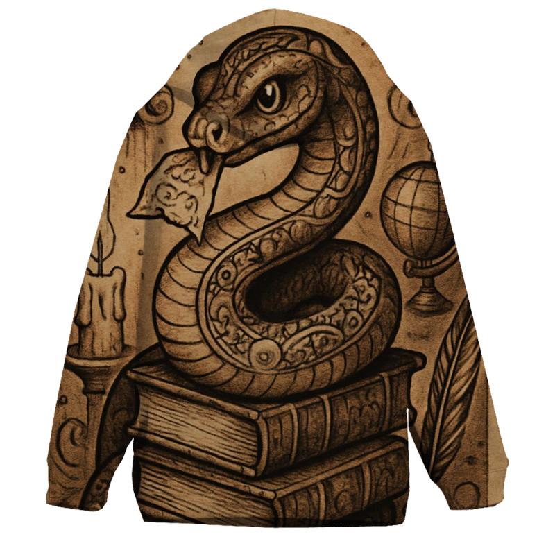 Library Ouroboros Archivist designer hoodies