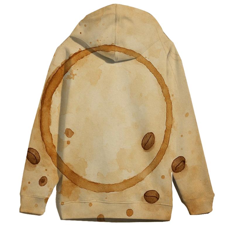 Cup Stain Halo embroidered hoodies