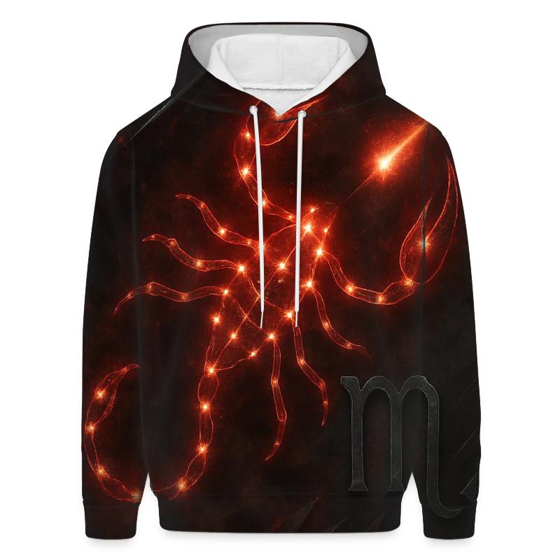 Scorpio Galactic Scorpion Design designer hoodies