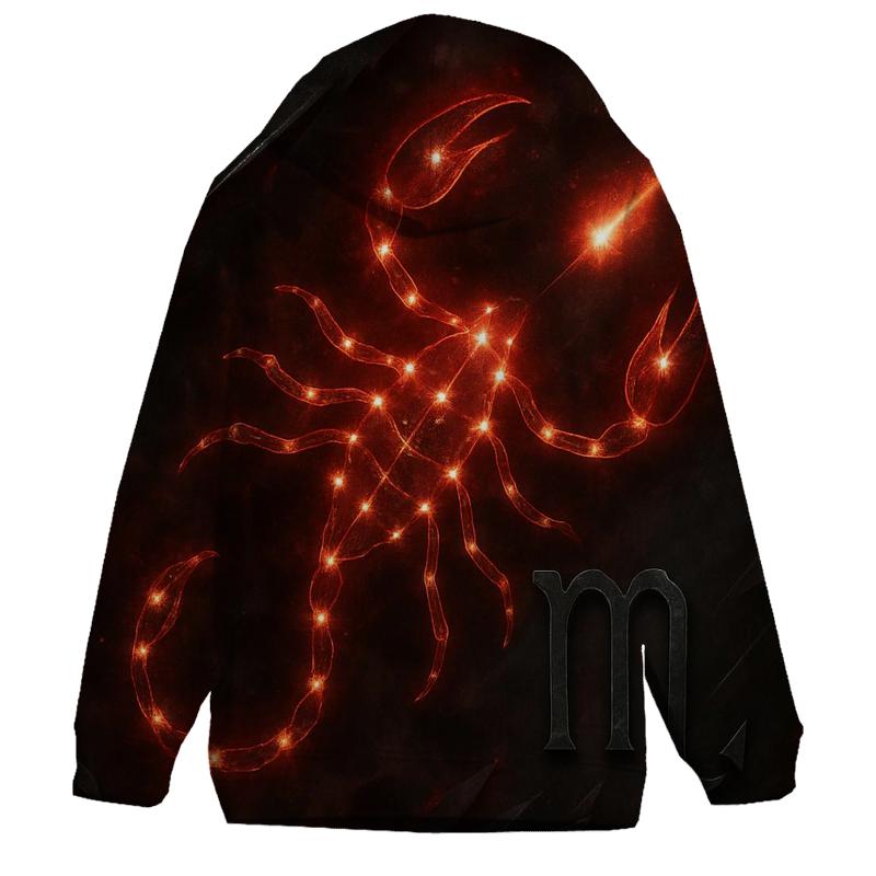 Scorpio Galactic Scorpion Design designer hoodies