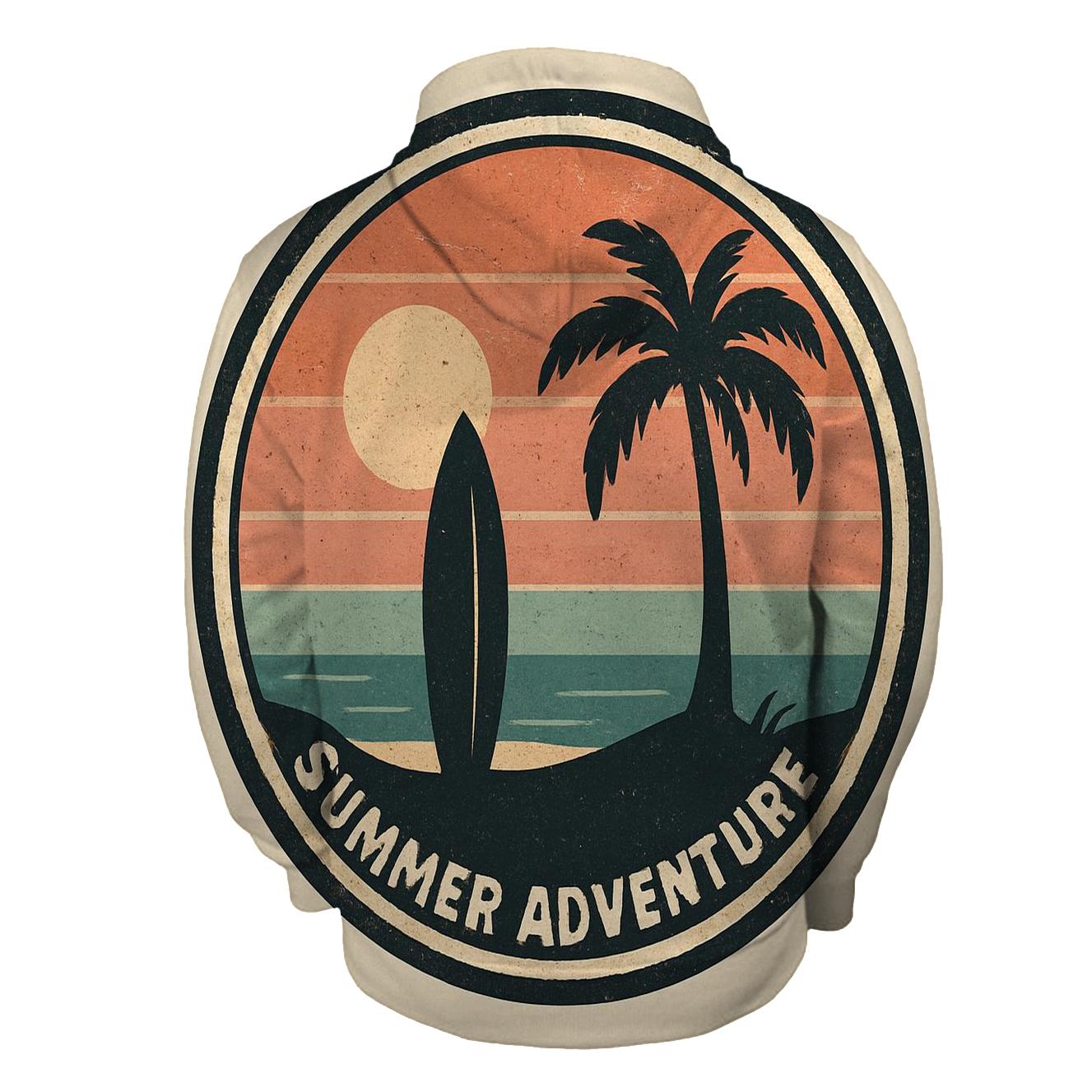 Retro Surf Patch hoodie designs