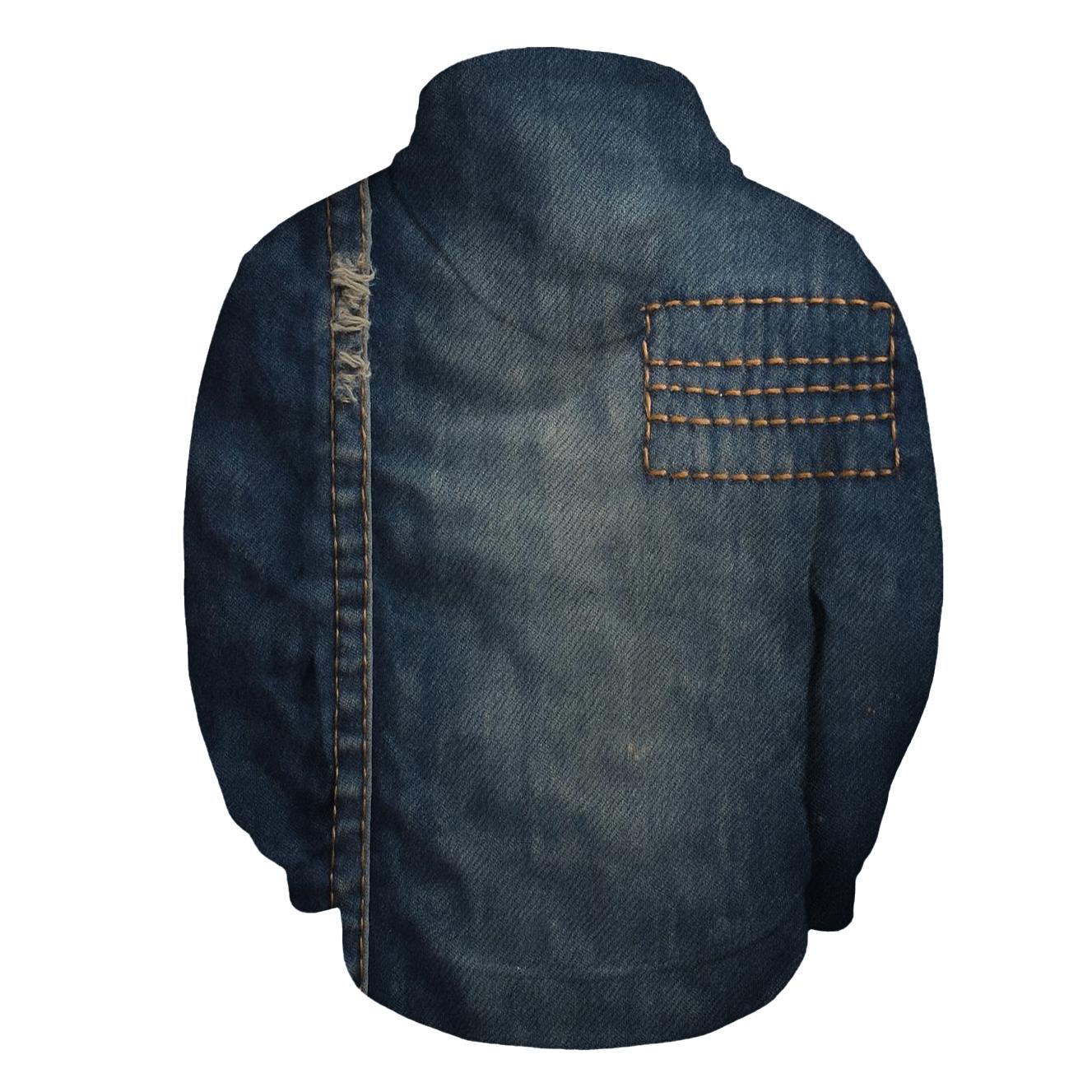 Worn Denim Texture Background hoodie designs
