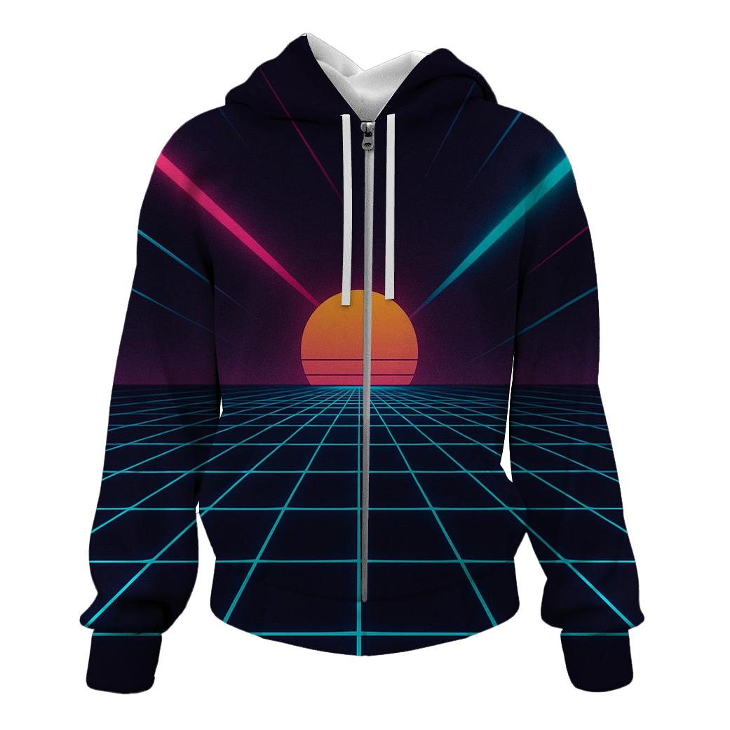 Laser Grid Runner hoodie designs