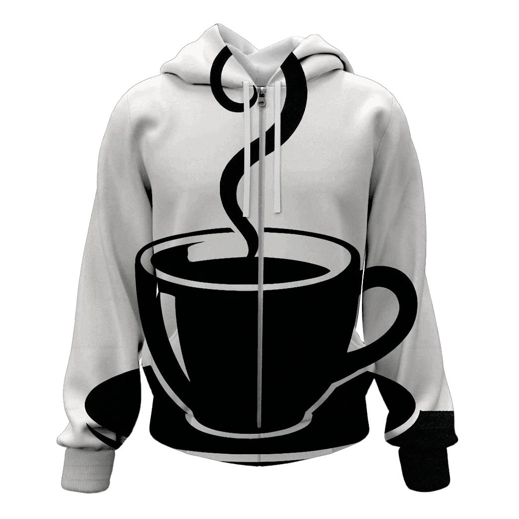 Steam Spiral Silhouette heavyweight hoodies