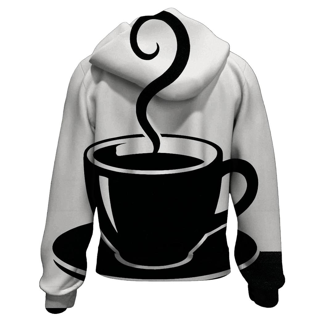 Steam Spiral Silhouette heavyweight hoodies