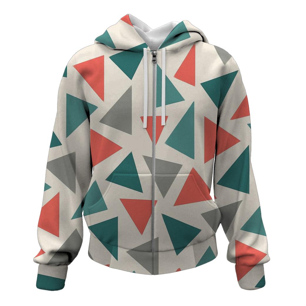 Chrome Mirage Triangles hoodies fashion