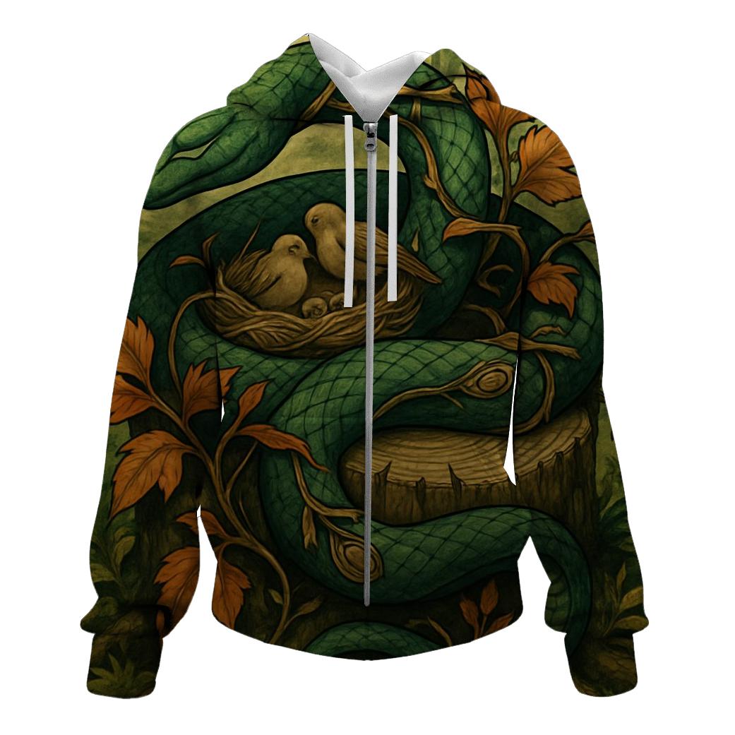 Forest Loom Ouroboros designer hoodies