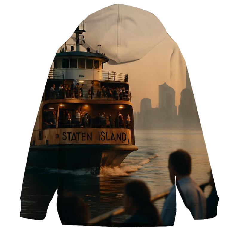 Dawn Ferry Approaching Manhattan hoodie styles