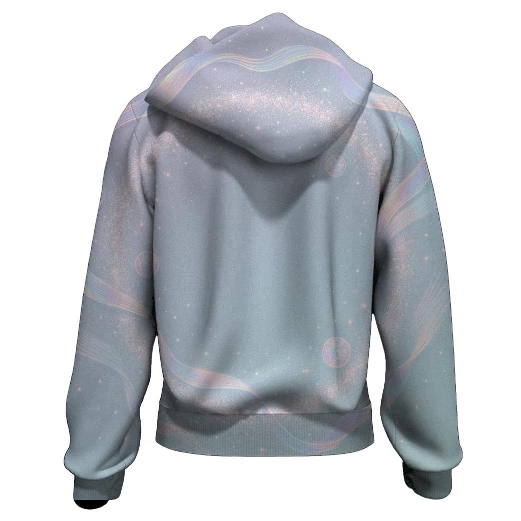 Luminous Carousel graphic hoodies